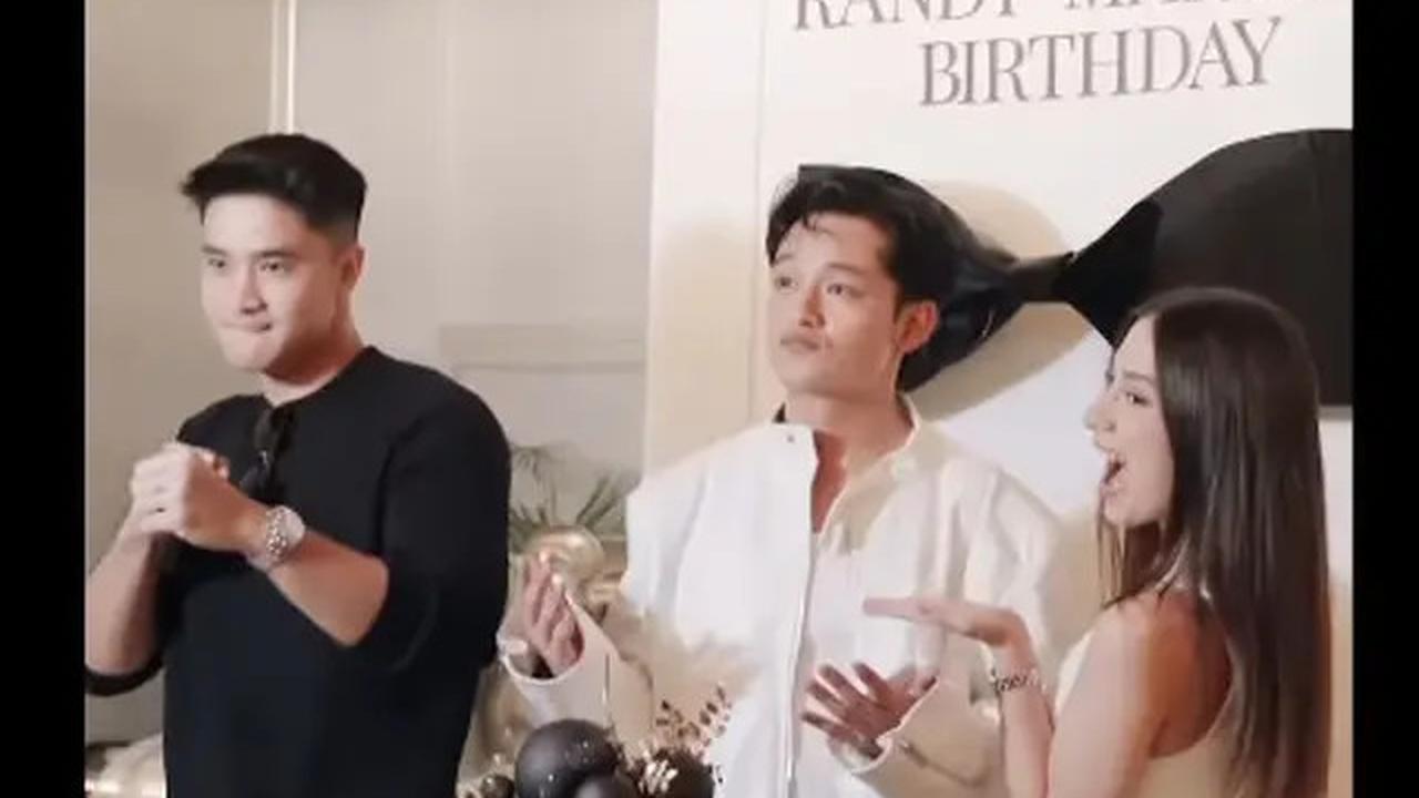 6 Potret Artis di Ulang Tahun Randy Martin, Kehadiran Lyodra Ginting Disorot