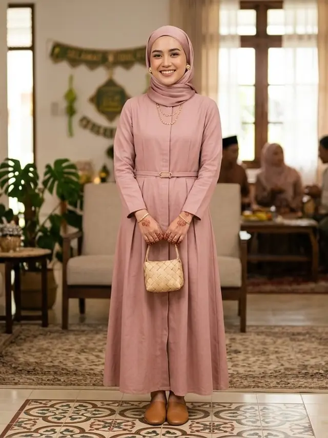 Baju Buat Lebaran Model Sekarang (Foto: Gemini AI)