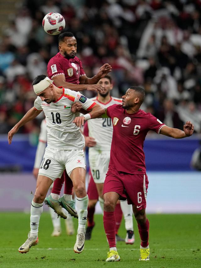 Qatar Vs Palestina di Piala Asia 2023
