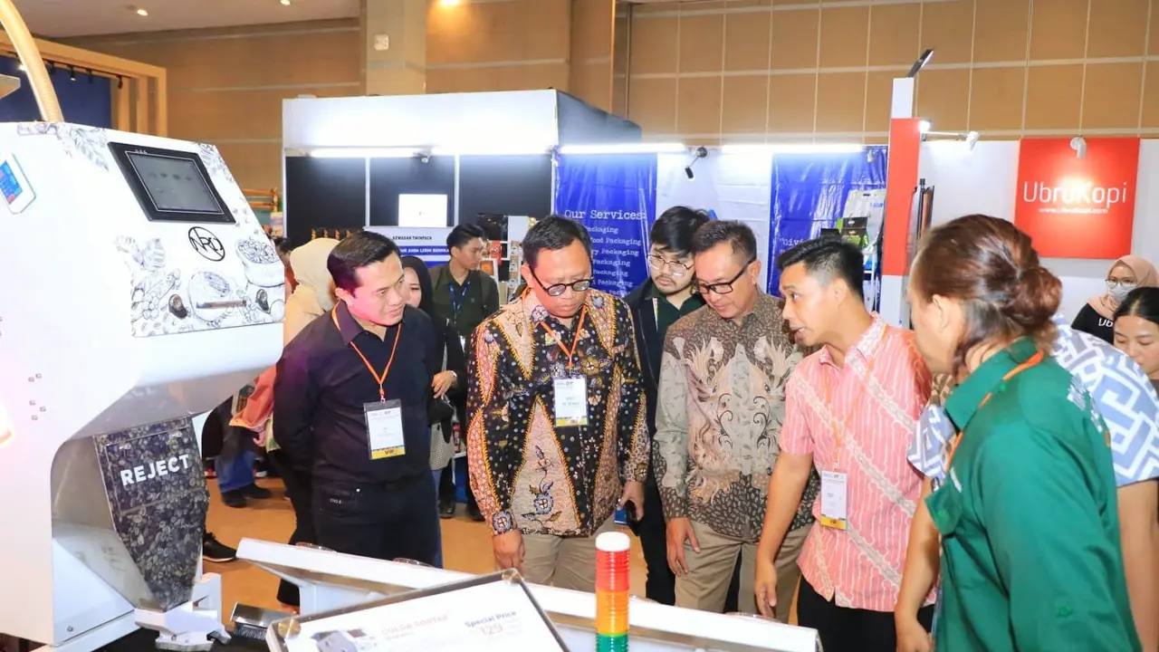 Indonesia Coffee Festival (ICF) 2023, pameran industri kopi terbesar pertama di Indonesia diselenggarakan pada Jumat hingga Minggu (5-7 Mei 2023) di JIEXPO Kemayoran.