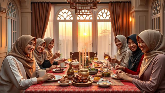 caption buka puasa bersama