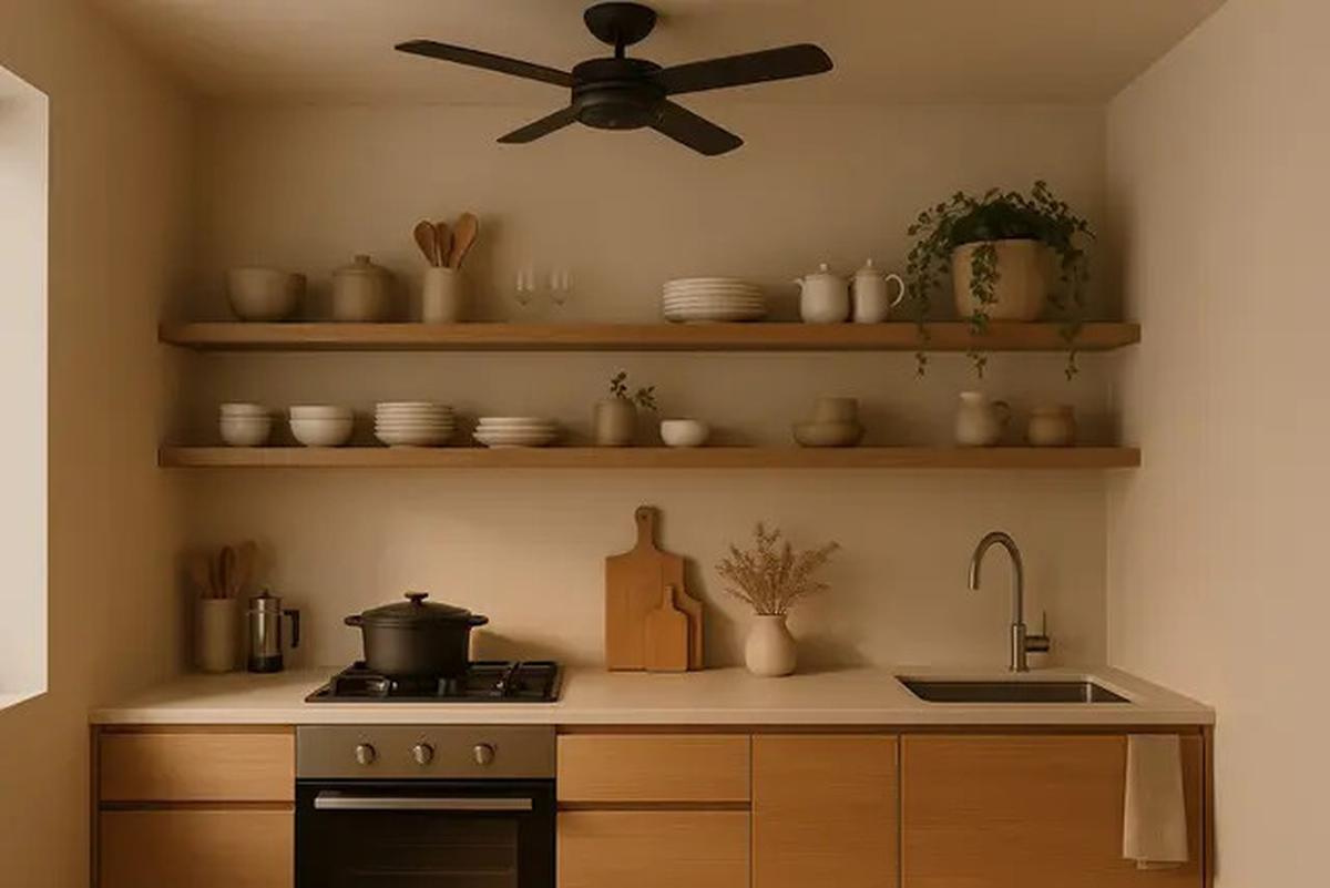 8 Inspirasi Dapur Tanpa Jendela 2025, Solusi Estetis untuk Tetap Nyaman dan Segar