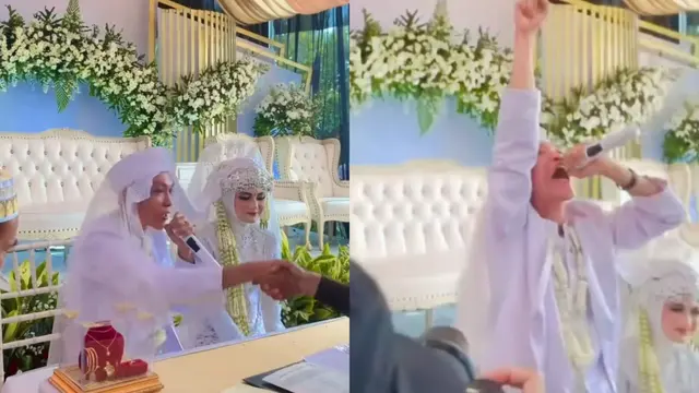 6 Momen Kocak saat Ijab Kabul, Pria ini Malah Sebut Nama Calon Mertua