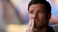 Pelatih Real Madrid, Xabi Alonso saat laga Grup H Piala Dunia Antarklub 2025 melawan Al Hilal di Hard Rock stadium, Miami, Amerika Serikat, Kamis (19/06/2025) WIB. (AFP/Dan Mullan)