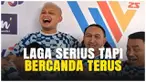 Lima pemain Selebritis FC, Judika, Augie Fantinus, Syamsir Alam, Rico Ceper bikin suasana Stadion PTIK jadi cair banget jelang laga Celebrity Trofeo Cup 2025!