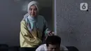 Diketahui, pemeriksaan tersebut terkait dengan jabatan Nicke Widyawati selaku Direktur Sumber Daya Manusia (SDM0 PT Pertamina pada November 2017. (Liputan6.com/Herman Zakharia)