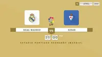 Real Madrid vs Eibar (Liputan6.com/Sangaji)