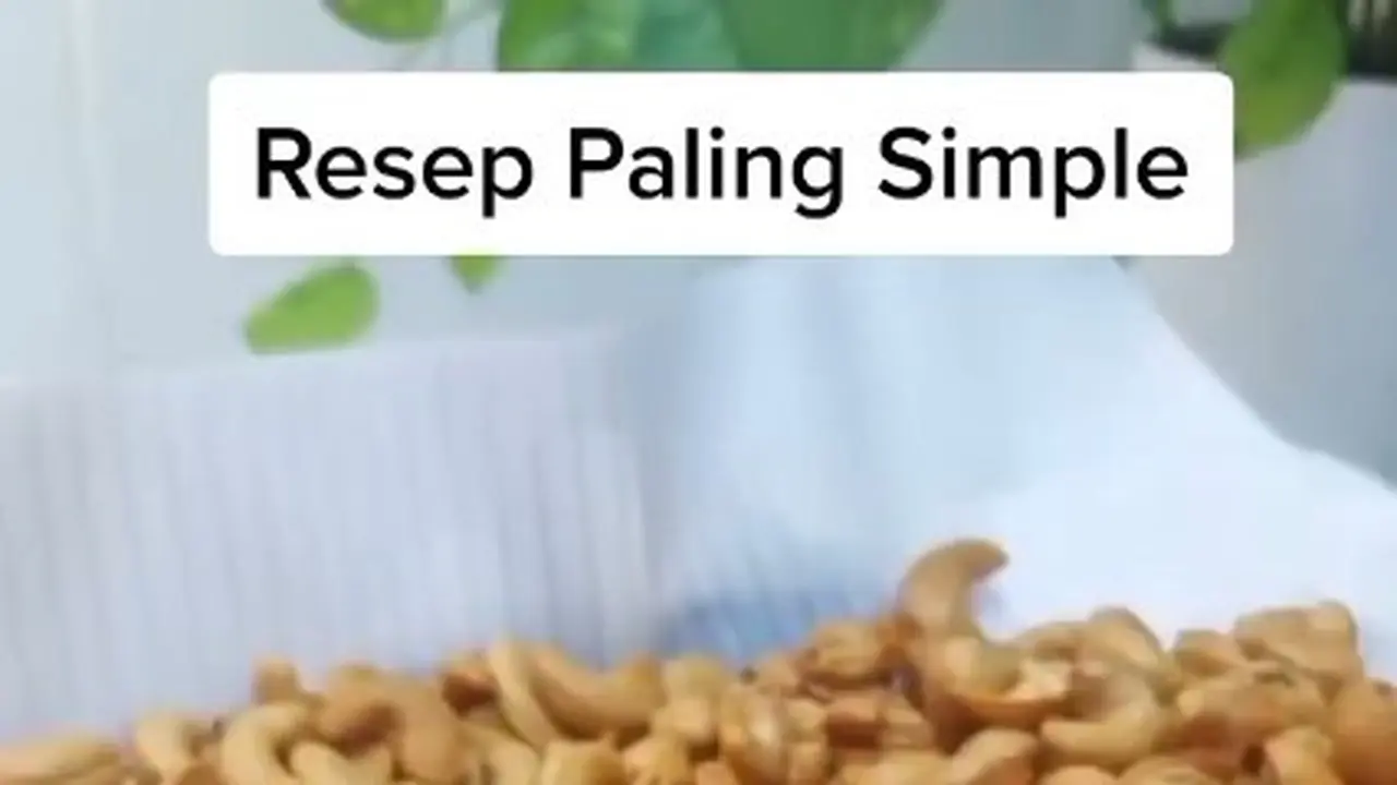 Tidak Perlu Direbus, Begini Cara Goreng Kacang Mete Supaya Bumbu Meresap dengan Awet