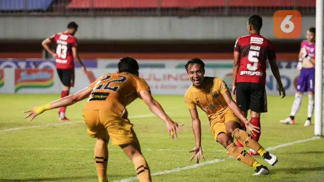 Foto: Atasi 10 Pemain Bali United, Bhayangkara FC ke Puncak Klasemen BRI Liga 1