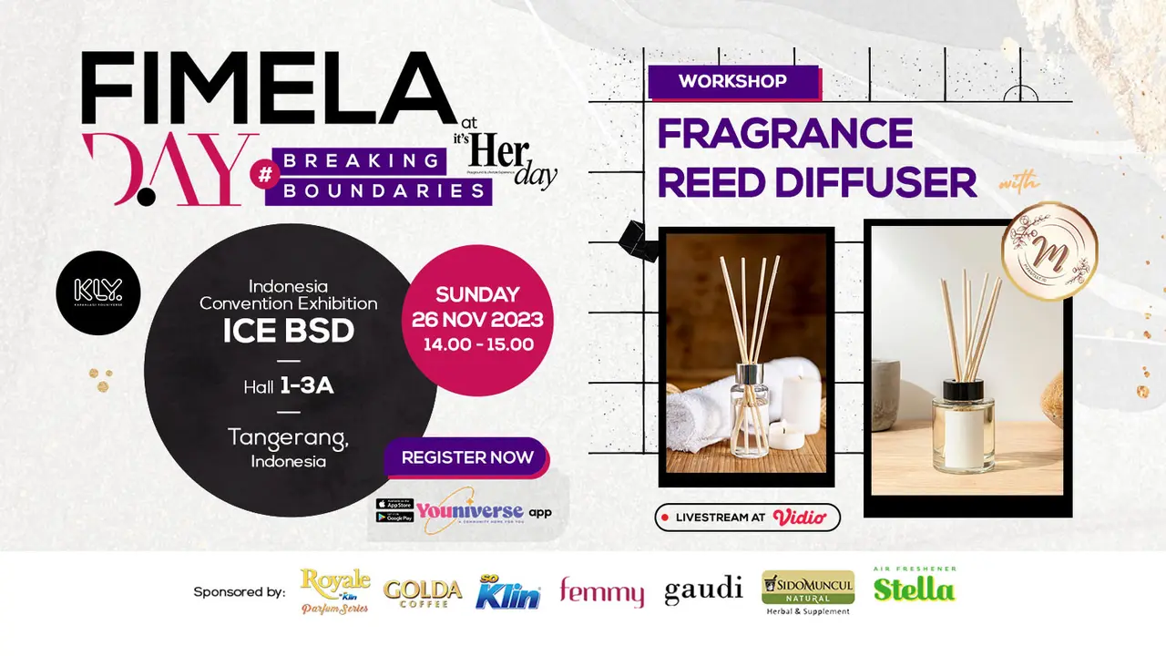 Kulik Skill dan Peluang Bisnis Baru dari Reed Diffuser di Fimela Day 2023