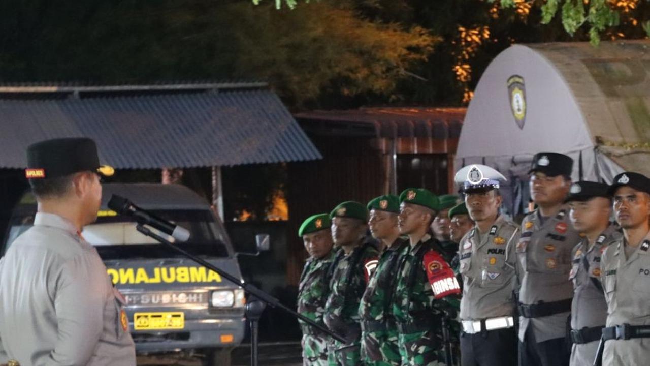 Polres Rohul Gelar Patroli Blue Light Skala Besar