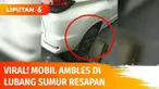 Petugas kembali aspal ulang sumur resapan di Lebak Bulus, lantaran viral di media sosial sebuah mobil terperosok di dalamnya. Akibatnya, jalan tersebut ditutup sementara hingga proses perbaikan usai.