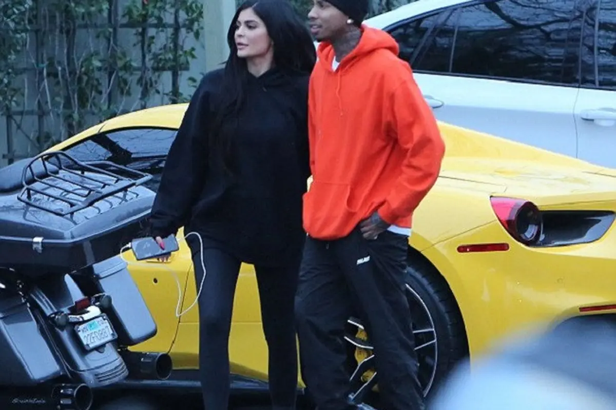 Kylie Jenner dan Tyga diduga seudah menikah.(AFP/Bintang.com)