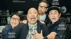 Kabar mengejutkan datang dari perfilman nasional, Desta dipercaya memerankan Dono dalam film Warkop DKI Reborn terbaru. Indro Warkop membenarkan. (Foto: Dok. Instagram @falconpictures_)