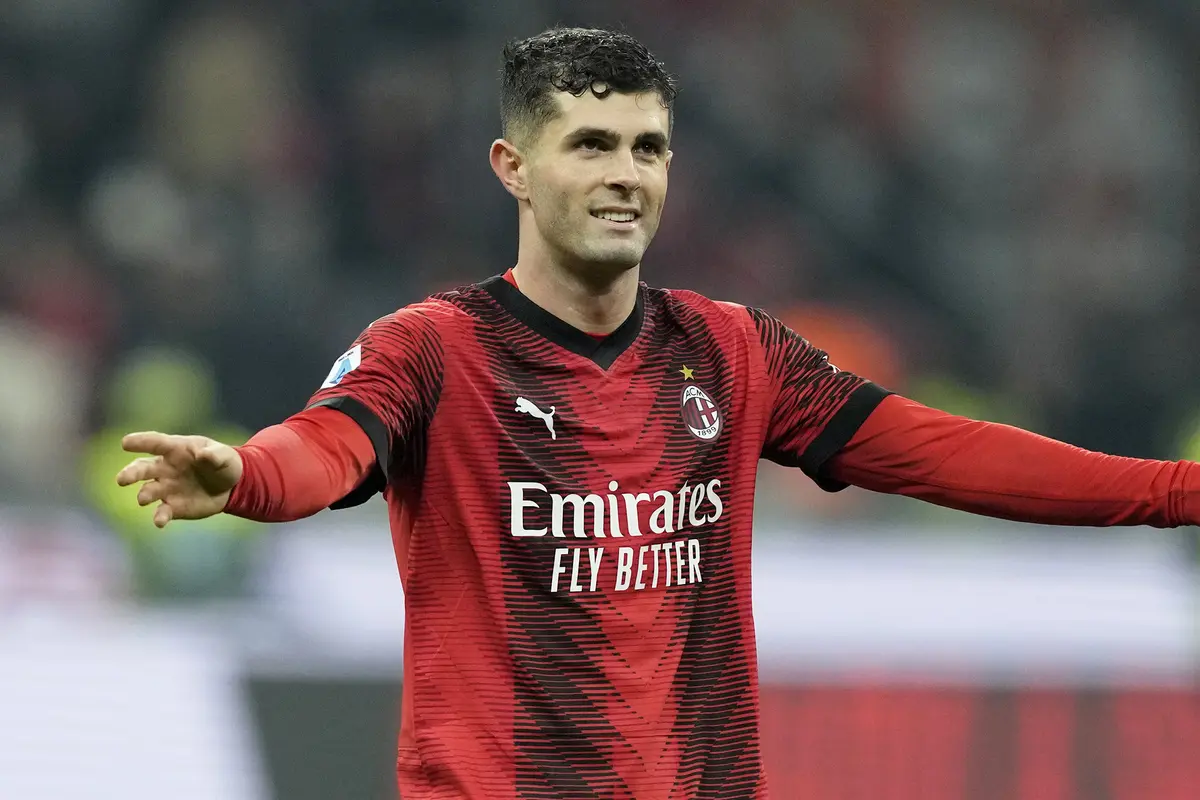 Foto: Gol Tunggal Christian Pulisic ke Gawang Sassuolo Bawa AC Milan Kukuhkan Posisi di Peringkat Tiga pada Akhir Tahun 2023