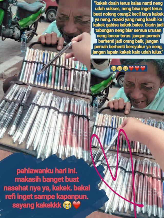 Kisah Kakek Penjual Pulpen