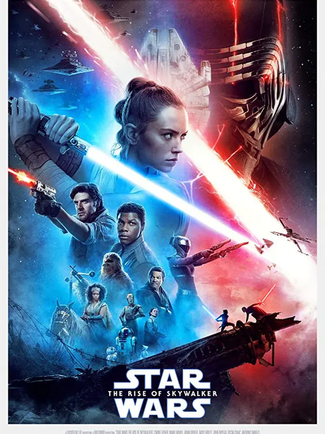 Poster film Star Wars: The Rise of Skywalker.
