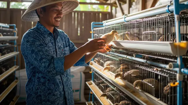 Tips Jitu Ternak Puyuh Petelur di Kandang Kecil
