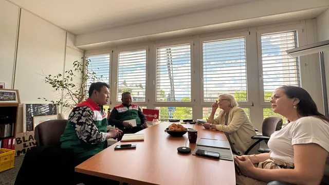 Presiden dan Sekretaris Jenderal ASPEK Indonesia melakukan kunjungan resmi ke kantor pusat UNI Global Union di Jenewa, memperkuat kemitraan yang telah terjalin sejak awal berdirinya organisasi pada 1999 (Istimewa)