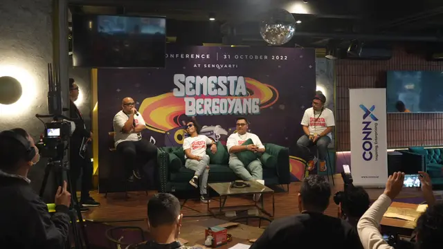 Jumpa Pers Semesta Bergoyang