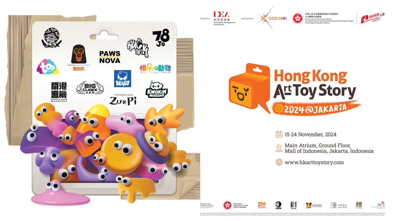 Pameran Mainan Seni Terbesar Hong Kong Kini Hadir di Jakarta