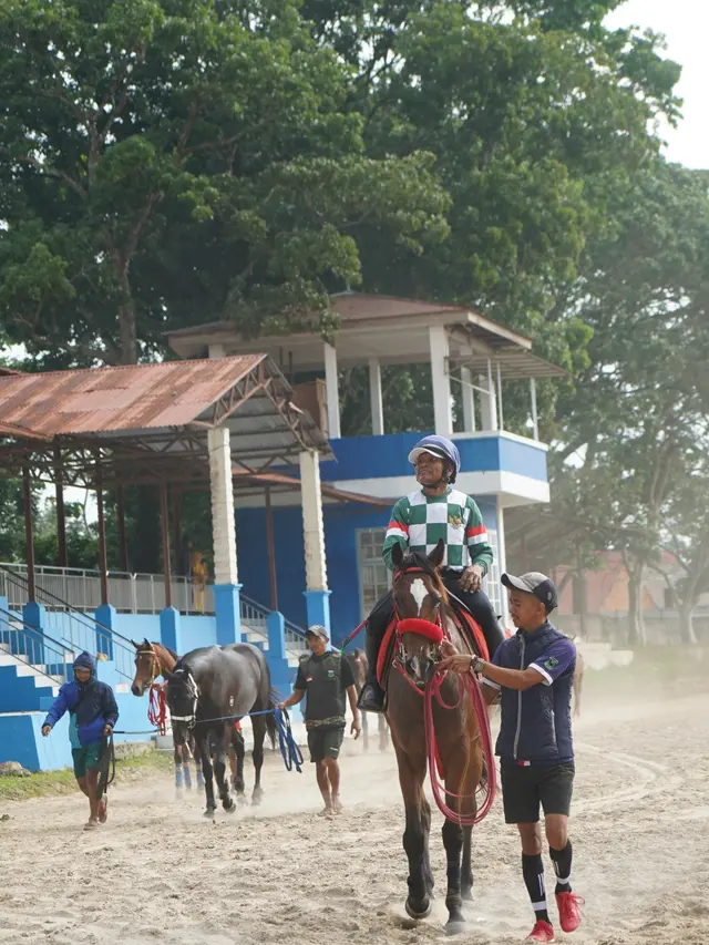 Salah satu peserta Indonesia’s Horse Racing Cup II 2025