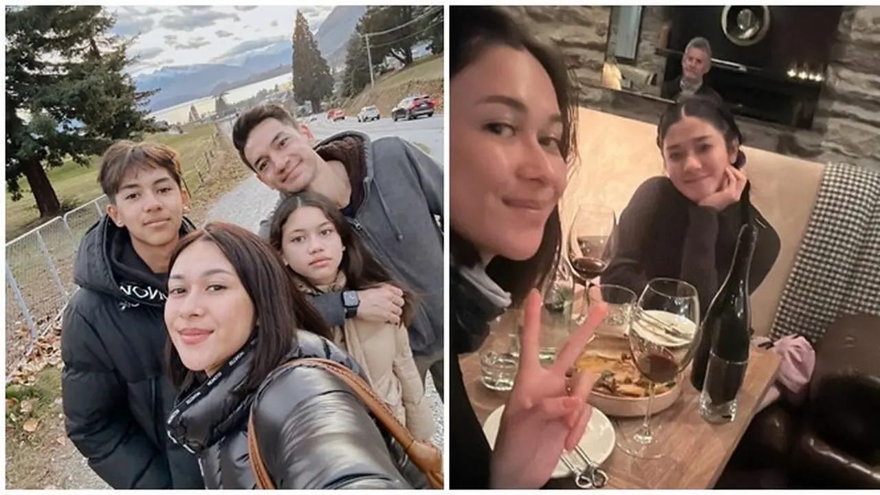 7 Potret Nana Mirdad dan Keluarga Liburan di New Zealand, Seru Banget