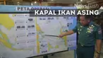 Komando Armada RI Kawasan Barat (Koarmabar) menangkap kapal ikan asing ilegal berbendera Vietnam di Perairan Natuna, Kepulauan Riau dan satu kapal asing berbendera Singapura di Dermaga Port Sekupang Batam.