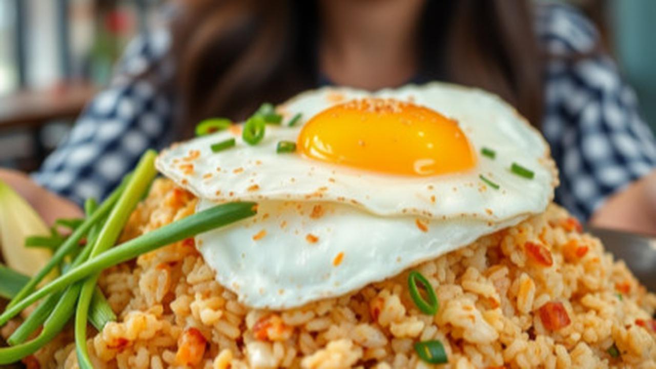 Ilustrasi Nasi Goreng Telur