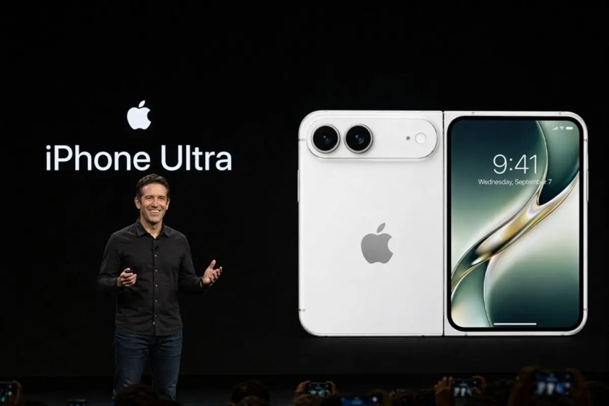 Ilustrasi iPhone Ultra. Credit: X/Ice Universe