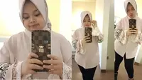 Potret terbaru Kekeyi yang sukses jalani program diet. (Sumber: Instagram/rahmawatikekeyiputricantikka23)