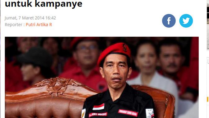 Cek Fakta Liputan6.com menelusuri klaim foto Jokowi di dalam peti mati