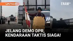 Menjelang aksi unjuk rasa, pengamanan di kompleks DPR Senayan diperketat. Pagar beton setinggi 2 meter dipasang, pagar besi dilumuri oli. Demo dipicu isu terkait tunjangan DPR yang dinilai tidak sensitif dengan kondisi sulit masyarakat.