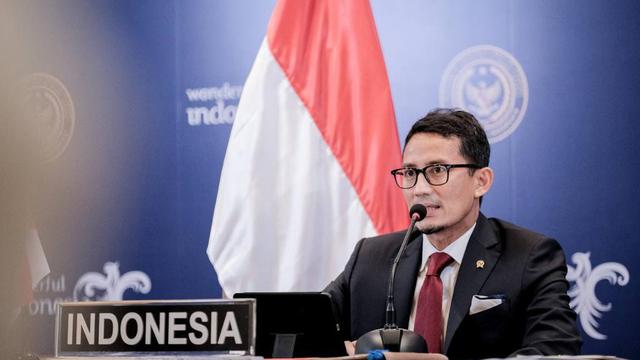 Buka G20 Tourism Ministers Meeting 2021, Sandiaga Uno Ingatkan Pariwisata Butuh Investasi Berkelanjutan