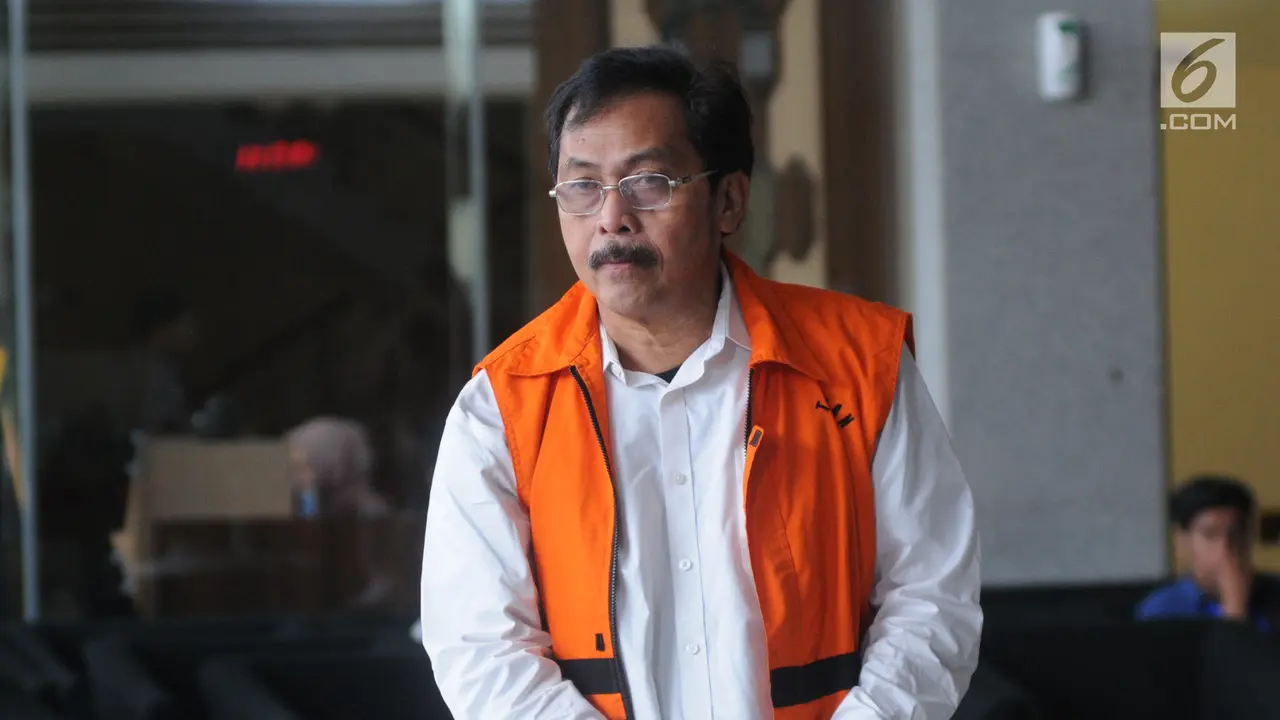 Suap Izin Reklamasi, Gubernur Nonaktif Kepri Nurdin Basirun Diperiksa KPK