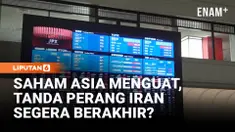 Pasar saham Asia menguat setelah muncul harapan meredanya konflik Iran, meski dibantah oleh pihak Teheran. Kawasan Asia tetap rentan terhadap gejolak karena ketergantungan pada pasokan energi dari Selat Hormuz.