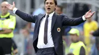 Pelatih AC Milan Vincenzo Montella (Reuters)