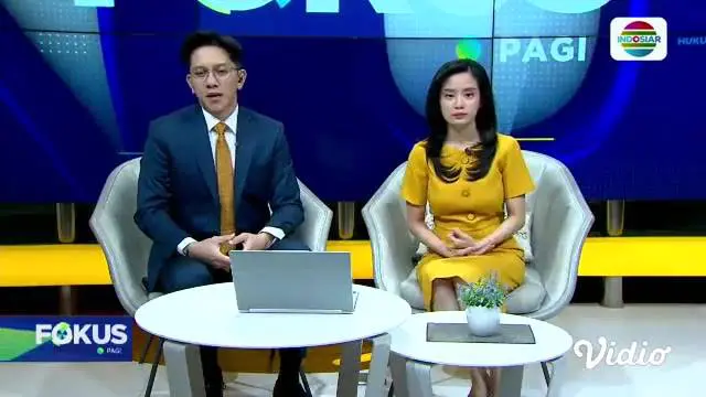 Fokus Pagi : Sebuah Minibus di Tangerang Terseret Banjir Berarus Deras