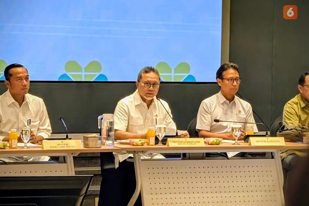 Menteri Koordinator Bidang Pangan, Zulkifli Hasan (Foto: Ade Nasihudin Al Ansori/Liputan6.com)