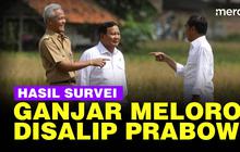 VIDEO: Survei Capres Ganjar Turun Disalip Prabowo, Publik Nilai 'Boneka Partai