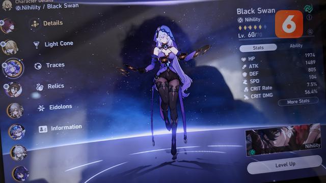 Honkai: Star Rail Versi 2.0 Mengenal Black Swan dan Sparkle