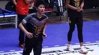 Pemain Jakarta Garuda, Sim Jian Qin, di Proliga 2019. (Bola.com/Aditya Wany)