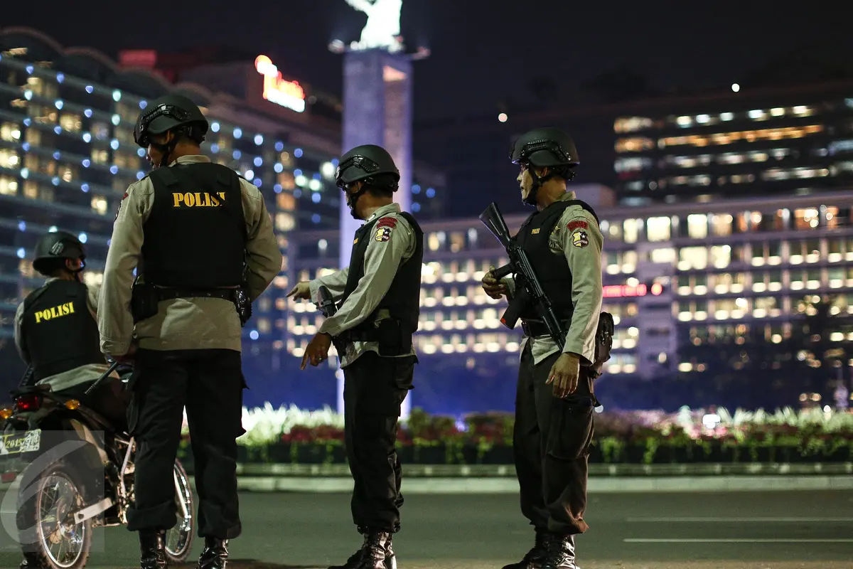 20160706-Pengamanan Ketat Jalan Protokol Ibu Kota Pasca Bom Solo