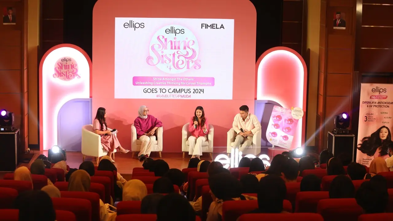 Ajak Mahasiswa Tampil Percaya Diri dengan #RambutTetapMuda, Intip Keseruan Ellips Shine Sister Goes to Campus Perdana di Universitas Padjadjaran