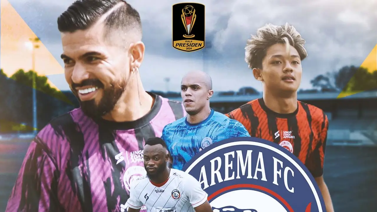 Piala Presiden 2024 - Ilustrasi Pemain Arema FC