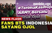 VIDEO: Ratusan Juta Buat Ojol Antre BTS Meal McDonald's