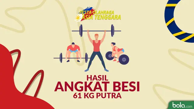 Berita video catatan angkatan Eko Yuli saat raih emas cabor angkat besi 61 kg putra.