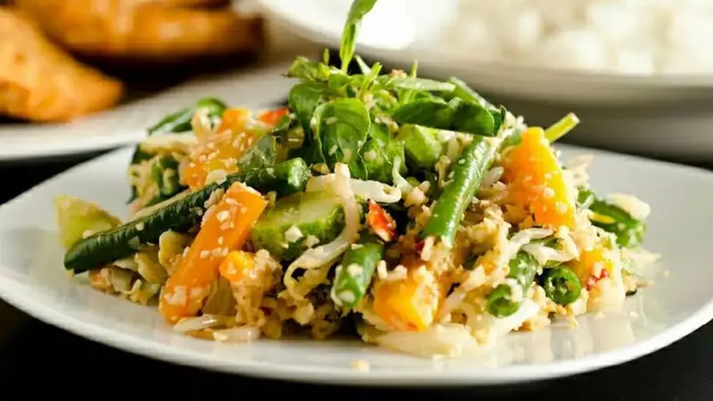 Resep praktis urap sayur