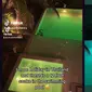 Viral Penampakan Ular di Kolam Renang Hotel Ini Bikin Merinding (sumber: TikTok/@elisabethelektra)