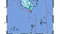 Gempa M 5,4 Guncang Pulau Karatung Sulawesi Utara
